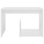 Mesa auxiliar de madera contrachapada blanco 59x36x38 cm en Mesas auxiliares | Comprar online en Foru.es