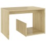 Mesa auxiliar de madera contrachapada roble Sonoma 59x36x38 cm en Mesas auxiliares | Comprar online en Foru.es