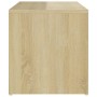 Mesa auxiliar de madera contrachapada roble Sonoma 59x36x38 cm en Mesas auxiliares | Comprar online en Foru.es
