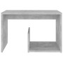 Mesa auxiliar de madera contrachapada gris hormigón 59x36x38 cm en Mesas auxiliares | Comprar online en Foru.es