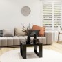 Mesa auxiliar de madera contrachapada negro 50x50x35 cm de vidaXL, Mesas auxiliares - Ref: Foro24-808622, Precio: 36,48 €, De...