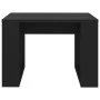 Black plywood side table 50x50x35 cm by vidaXL, Side tables - Ref: Foro24-808622, Price: 35,90 €, Discount: %