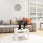 Mesa auxiliar de madera contrachapada blanco 50x50x35 cm de vidaXL, Mesas auxiliares - Ref: Foro24-808621, Precio: 35,53 €, D...