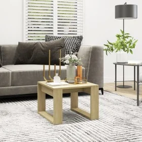 Oak Sonoma plywood side table 50x50x35 cm by vidaXL, Side tables - Ref: Foro24-808624, Price: 33,89 €, Discount: %