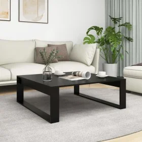 Black plywood coffee table 100x100x35 cm by vidaXL, Coffee table - Ref: Foro24-808631, Price: 72,16 €, Discount: %