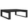 Mesa de centro madera contrachapada negro 100x100x35 cm de vidaXL, Mesas de centro - Ref: Foro24-808631, Precio: 72,16 €, Des...