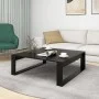 Mesa de centro madera contrachapada negro 100x100x35 cm de vidaXL, Mesas de centro - Ref: Foro24-808631, Precio: 72,16 €, Des...