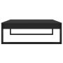 Mesa de centro madera contrachapada negro 100x100x35 cm de vidaXL, Mesas de centro - Ref: Foro24-808631, Precio: 73,60 €, Des...