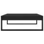 Mesa de centro madera contrachapada negro 100x100x35 cm de vidaXL, Mesas de centro - Ref: Foro24-808631, Precio: 72,16 €, Des...