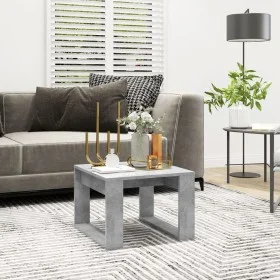 Betongrauer Couchtisch aus Holzwerkstoff, 50 x 50 x 35 cm von vidaXL, Seitentische - Ref: Foro24-808625, Preis: 31,63 €, Raba...