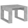 Mesa de centro madera de ingeniería gris hormigón 50x50x35 cm de vidaXL, Mesas auxiliares - Ref: Foro24-808625, Precio: 30,04...