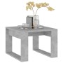 Mesa de centro madera de ingeniería gris hormigón 50x50x35 cm de vidaXL, Mesas auxiliares - Ref: Foro24-808625, Precio: 30,04...