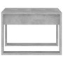 Mesa de centro madera de ingeniería gris hormigón 50x50x35 cm de vidaXL, Mesas auxiliares - Ref: Foro24-808625, Precio: 30,04...