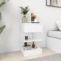 Mesita de noche aglomerado blanco 40x35x65 cm de vidaXL, Mesitas de noche - Ref: Foro24-808648, Precio: 44,24 €, Descuento: %
