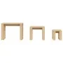 3-piece stackable tables in Sonoma oak-colored plywood by vidaXL, Side tables - Ref: Foro24-808606, Price: 56,18 €, Discount: %