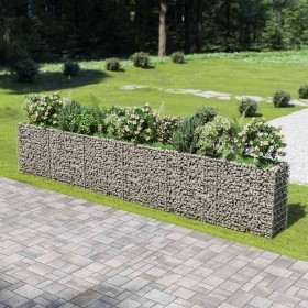 Arriate de gaviones de acero 540x50x100 cm en Macetas y jardineras | Comprar online en Foru.es
