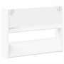 Zapatero de pared madera contrachapada blanco 80x18x60 cm en Zapateros y organizadores de calzado | Comprar online en Foru.es
