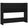 Zapatero de pared madera contrachapada negro 80x18x60 cm en Zapateros y organizadores de calzado | Comprar online en Foru.es