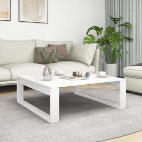 Mesa de centro madera contrachapada blanco 100x100x35 cm de vidaXL, Mesas de centro - Ref: Foro24-808630, Precio: 65,34 €, De...