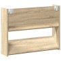 Zapateros de pared 2 uds contrachapada roble Sonoma 80x18x60 cm en Zapateros y organizadores de calzado | Comprar online en Foru