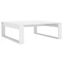 Mesa de centro madera contrachapada blanco 100x100x35 cm de vidaXL, Mesas de centro - Ref: Foro24-808630, Precio: 64,32 €, De...