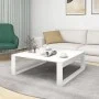 Mesa de centro madera contrachapada blanco 100x100x35 cm de vidaXL, Mesas de centro - Ref: Foro24-808630, Precio: 64,32 €, De...