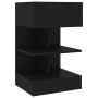 Mesita de noche madera contrachapada negro 40x35x65 cm de vidaXL, Mesitas de noche - Ref: Foro24-808650, Precio: 41,72 €, Des...