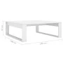 Mesa de centro madera contrachapada blanco 100x100x35 cm de vidaXL, Mesas de centro - Ref: Foro24-808630, Precio: 64,32 €, De...