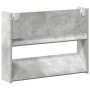 Zapateros de pared 2 uds contrachapada gris hormigón 80x18x60cm en Zapateros y organizadores de calzado | Comprar online en Foru