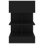 Mesitas de noche 2 unidades negro 40x35x50 cm de vidaXL, Mesitas de noche - Ref: Foro24-808651, Precio: 86,79 €, Descuento: %