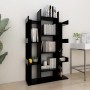 Librería de madera contrachapada negro 86x25,5x140 cm de vidaXL, Librerías y estanterías - Ref: Foro24-808901, Precio: 76,86 ...
