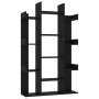 Librería de madera contrachapada negro 86x25,5x140 cm de vidaXL, Librerías y estanterías - Ref: Foro24-808901, Precio: 76,86 ...