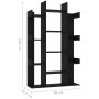 Librería de madera contrachapada negro 86x25,5x140 cm de vidaXL, Librerías y estanterías - Ref: Foro24-808901, Precio: 76,86 ...