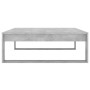 Mesa de centro madera de ingeniería gris hormigón 100x100x35 cm de vidaXL, Mesas de centro - Ref: Foro24-808634, Precio: 64,0...
