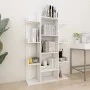 Estantería librería madera contrachapada blanco 86x25,5x140 cm de vidaXL, Librerías y estanterías - Ref: Foro24-808900, Preci...
