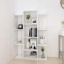 Estantería librería madera contrachapada blanco 86x25,5x140 cm de vidaXL, Librerías y estanterías - Ref: Foro24-808900, Preci...
