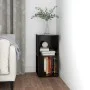 Mueble de esquina madera contrachapada negro 33x33x67 cm de vidaXL, Taquillas y armarios de almacenamiento - Ref: Foro24-8090...