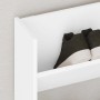 Zapatero de pared madera contrachapada blanco 80x18x90 cm en Zapateros y organizadores de calzado | Comprar online en Foru.es