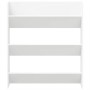 Zapatero de pared madera contrachapada blanco 80x18x90 cm en Zapateros y organizadores de calzado | Comprar online en Foru.es