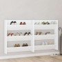 Zapateros de pared 2 uds madera contrachapada blanco 80x18x90cm en Zapateros y organizadores de calzado | Comprar online en Foru