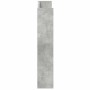 Zapatero de pared madera contrachapada gris hormigón 80x18x90cm en Zapateros y organizadores de calzado | Comprar online en Foru