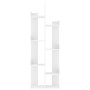 Estantería de madera de ingeniería blanco 48x25,5x140 cm de vidaXL, Librerías y estanterías - Ref: Foro24-808909, Precio: 51,...
