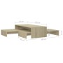 Mesa centro apilable contrachapada roble Sonoma 100x100x26,5 cm en Mesas de centro | Comprar online en Foru.es