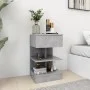 Mesitas de noche 2 uds gris hormigón 40x35x70 cm de vidaXL, Mesitas de noche - Ref: Foro24-808657, Precio: 70,01 €, Descuento: %