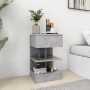 Mesitas de noche 2 uds gris hormigón 40x35x70 cm de vidaXL, Mesitas de noche - Ref: Foro24-808657, Precio: 70,82 €, Descuento: %