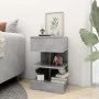 Mesitas de noche 2 uds gris hormigón 40x35x70 cm de vidaXL, Mesitas de noche - Ref: Foro24-808657, Precio: 70,01 €, Descuento: %