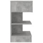 Mesitas de noche 2 uds gris hormigón 40x35x70 cm de vidaXL, Mesitas de noche - Ref: Foro24-808657, Precio: 70,82 €, Descuento: %
