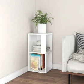 Eckschrank aus weißem Sperrholz, 33 x 33 x 67 cm von vidaXL, Schließfächer und Lagerschränke - Ref: Foro24-809017, Preis: 33,...