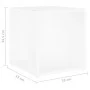 White plywood side table 33x33x34.5 cm by vidaXL, Side tables - Ref: Foro24-809008, Price: 25,48 €, Discount: %