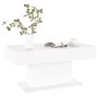 Mesa de centro madera contrachapada blanco 96x50x45 cm en Mesas de centro | Comprar online en Foru.es
